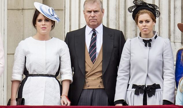 Beatrice, right, and Eugenie are facing a dilemma about whether to spend Christmas at Sandringham or with Andrew at Royal Lodge