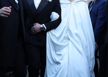 Adam Peaty cried when the 'love of his life' Holly Ramsay walked down the aisle at their wedding ceremony on Saturday, his close friend Sara Davies has revealed