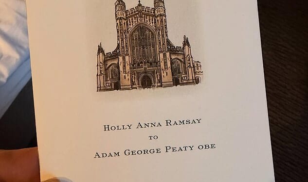 Adam Peaty’s Strictly Come Dancing co-star Dan Walker has shared the first glimpse inside ‘unforgettable’ wedding to Holly Ramsay