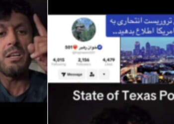 Officials from the Department of Justice said the threats were made in a video shared on social media.