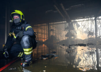 Amid destruction, a determination to live