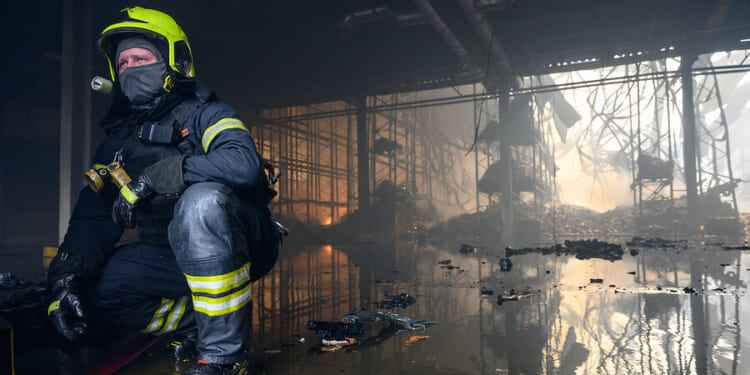 Amid destruction, a determination to live