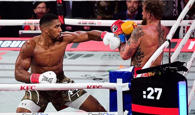 Anthony Joshua and Jake Paul made an eye-watering £69,000 each per second of their fight in Miami on Saturday night, it has been revealed