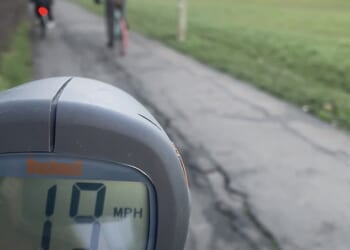 The fastest speed the Daily Mail recorded at the park was 19mph - 60per cent faster than the speed limit in the park