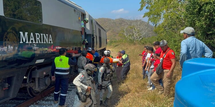 At least 13 passengers dead and dozens injured after train derails in Mexico
