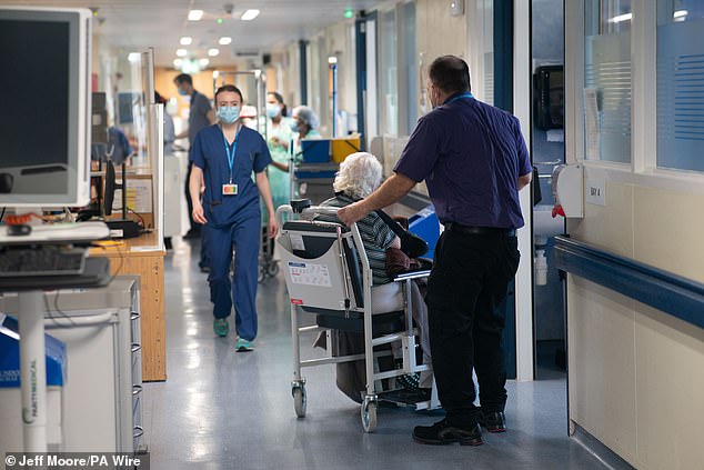 Data obtained through FOI requests to every NHS trust in England showed violence and threats faced by staff is on the increase, up 18 percent in 2024 compared to 2022 levels (stock image)