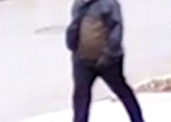 All of the footage released by federal investigators of a 'person of interest' in connection to the shooting has shown his face masked or obscured