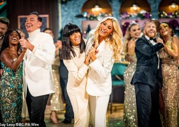The Christmas special of Strictly Come Dancing marked the final time Claudia Winkleman and Tess Daly hosted the show, and pulled in 4.2 million viewers on Christmas Day