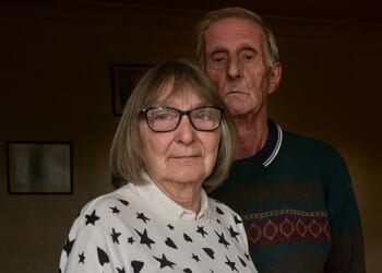 Shaking with rage: Roger Wall and Jacqueline Foale. When £10,000 went missing from Roger's Barclays account, the bank suggested Jacqueline had taken it