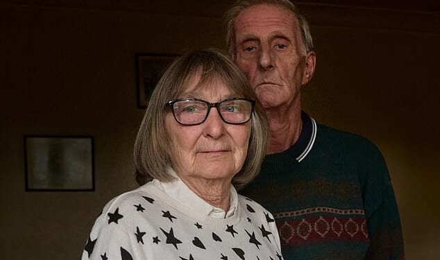 Shaking with rage: Roger Wall and Jacqueline Foale. When £10,000 went missing from Roger's Barclays account, the bank suggested Jacqueline had taken it