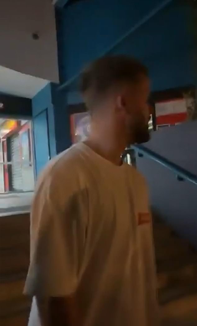 A video emerged online of England batsman Ben Duckett (pictured) appearing to be drunk