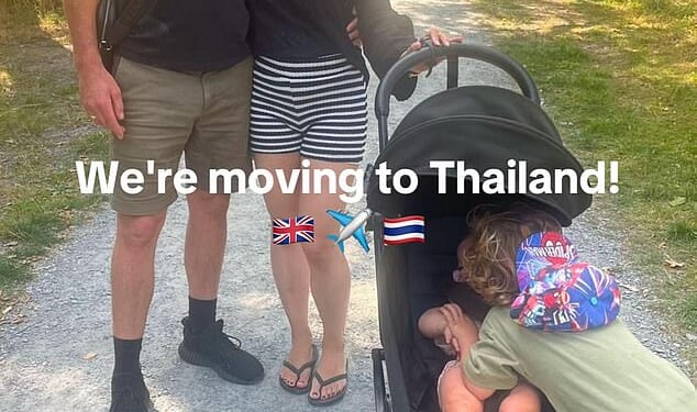 Jasmine Riam, a mum-of-two, recently relocated from the UK to Thailand
