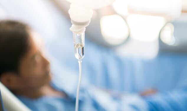 Between April and June this year, there were more than 18,500 privately funded chemo appointments, a 1.7 per cent increase over the same period in 2024 (stock image)