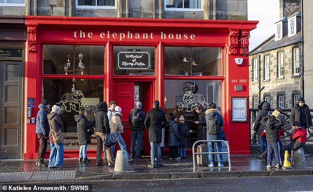 The café where J. K. Rowlingwrote the Harry Potterseries has reopened its doors more than four years after a devastating fire