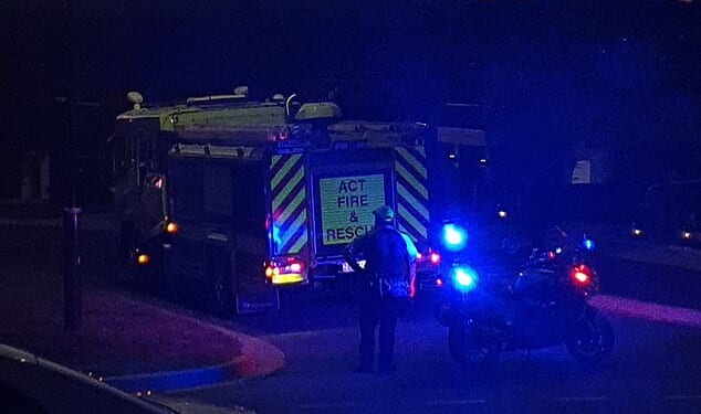 A man has been arrested after a situation involving a firearm in Whitlam, Canberra