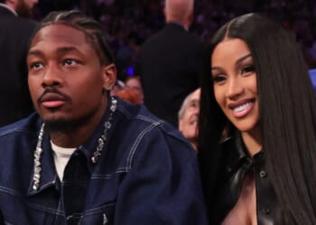 Cardi B's boyfriend Stefon Diggs shows off THREE newborn children including son with rapper and daughter with model