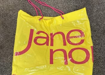 Colourful Jane Norman shopping bags were so en vogue in the 80s and 90s that school children would use them to bring school lunches and PE kits