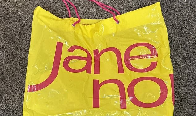 Colourful Jane Norman shopping bags were so en vogue in the 80s and 90s that school children would use them to bring school lunches and PE kits