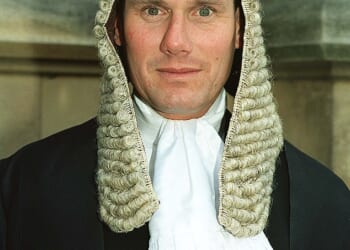 Doughty Street Chambers, where Keir Starmer (pictured here in 2002) worked for more than 15 years, said the proposal to let judges decide all but the most serious cases such as rape and murder was ‘wrong in principle’