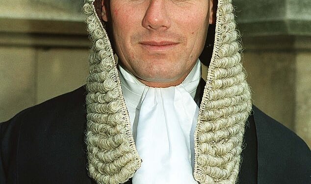 Doughty Street Chambers, where Keir Starmer (pictured here in 2002) worked for more than 15 years, said the proposal to let judges decide all but the most serious cases such as rape and murder was ‘wrong in principle’