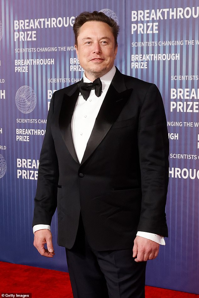 Musk, now 54, has grown up to become the world's richest man and is the CEO of both SpaceX and Tesla