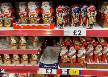 Christmas chocolates are garishly wrapped, and in most cases, grossly bad for your health