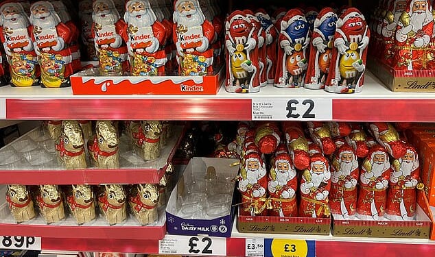 Christmas chocolates are garishly wrapped, and in most cases, grossly bad for your health