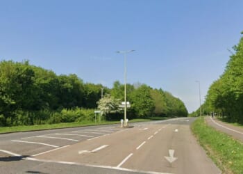 Cops hunt man 'stood with trousers round his ankles' on side of busy road in broad daylight