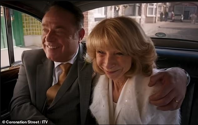 Helen ended her five decade stint as Gail last year, with the character leaving after marrying Jesse Chadwick (John Thomson)