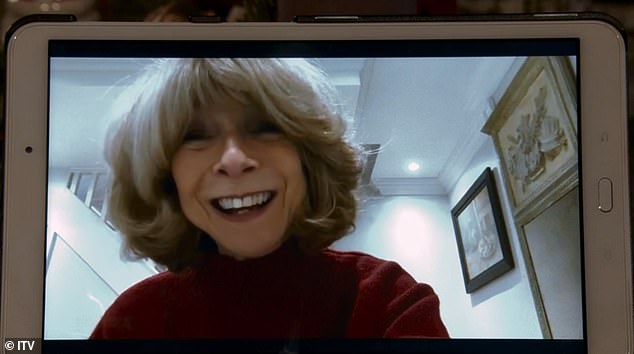 Coronation Street legend Gail Platt returned for a heartwarming Christmas Day cameo - a year after leaving the ITV soap