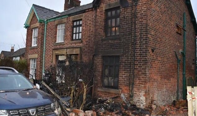 More than £250k of damage was caused to the Withers' home in Lytham St Annes