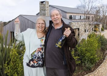 Dinner lady Rose Doyle and her husband won a £3m Omaze dream home and sold the property