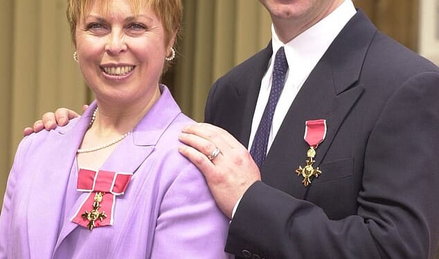 Ice skating legends Jayne Torvill, 66, and Christopher Dean, 67, are reportedly going to be given a damehood and knighthood in the King¿s New Year Honours (pictured in 2000)