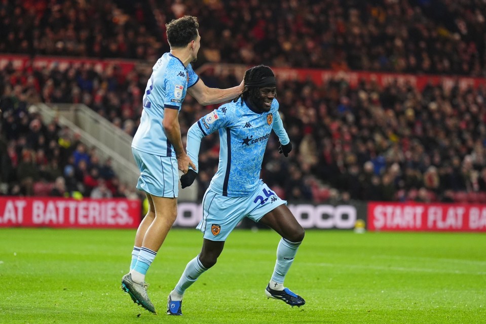 Middlesbrough v Hull City - Sky Bet Championship - Riverside Stadium