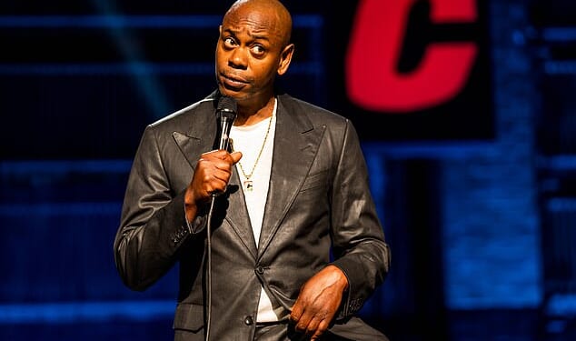 Dave Chappelle called Kirk 'an internet personality' and 'a wholesome white guy' whose death was shocking in his new Netflix special The Unstoppable; pictured in his 2021 film The Closer