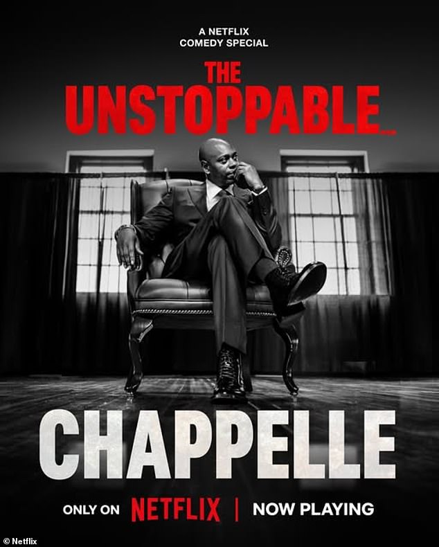 Chappelle's new comedy special dropped on Friday, December 20