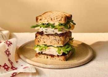 Gail's Smoked Turkey and Swiss Cheese Sandwich topped the highest salt content chart, boasting 4.8g - 80 per cent of an adult's daily intake