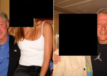 Many noticed that former President Bill Clinton showed up in several photographs released Friday as part of the Department of Justice's Jeffrey Epstein document dump.