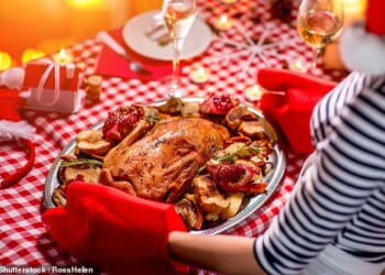 According to the FSA, keeping Christmas dinner remains for more than two days without proper refrigeration could make you seriously ill