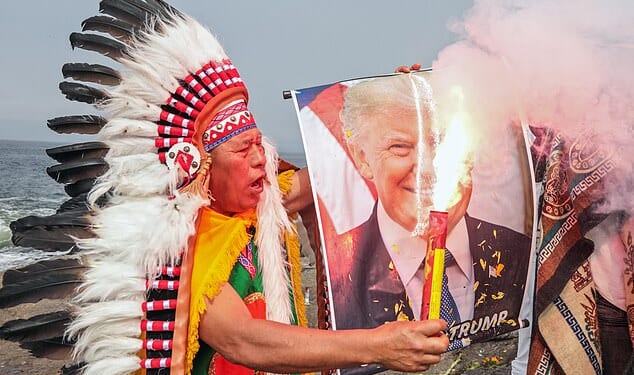 Famed Peruvian psychic shamans predicted that Donald Trump will suffer a serious illness in 2026 in a New Year's ritual
