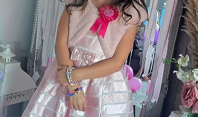 The family of nine-year-old Aria Thorpe, who was stabbed to death in Weston-super-Mare on Monday, have described her as 'the most beautiful little soul'