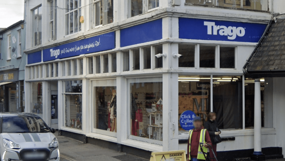 The Trago store in Falmouth.