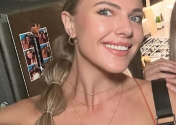 Aspen Brook, from California, grew up using social media filters on all of her pictures which she believes caused her to develop body dysmorphia disorder (pictured before the operation)