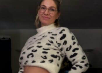 First Dates star reveals she's pregnant as she poses cradling bump