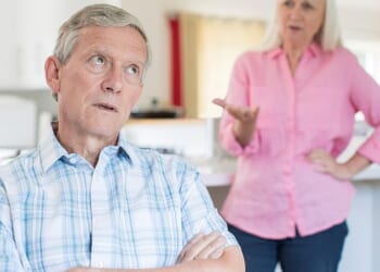 For a man in his 60s or 70s, it does seem rather immature that your husband allowed himself to become so obsessed with his phone, writes Caroline West-Meads