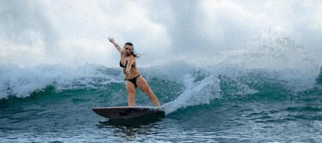 The Guinness World Records are currently assessing her latest efforts to see if she's beaten the current record of 73½ft (22.4m)