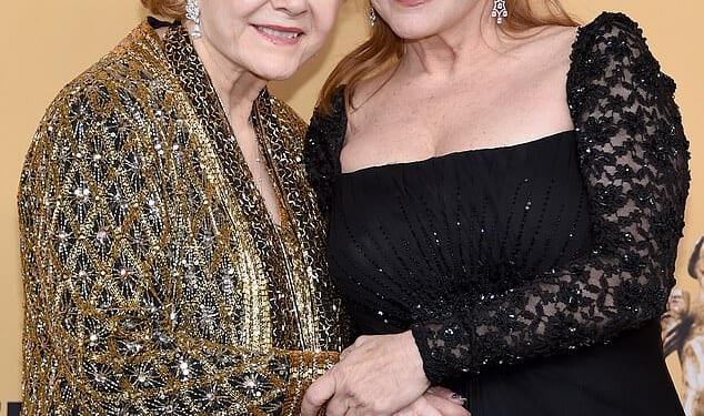 The days between Christmas and New Year have repeatedly delivered devastating loss, transforming what should be a season of reflection into one of remembrance in Hollywood;  Debbie Reynolds (L) and Carrie Fisher (R) seen in 2015