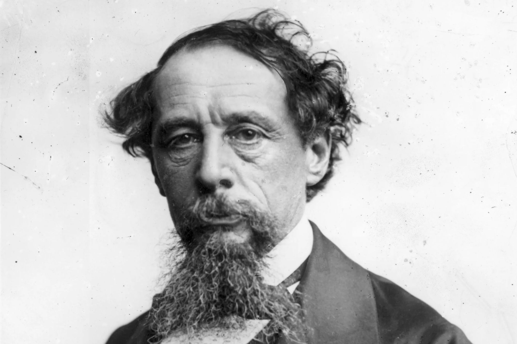 An image collage containing 1 images, Image 1 shows Photo of English novelist Charles Dickens