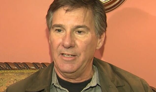 Kenneth Johnson (pictured), 63, has threatened to sue the California Department of Fish and Wildlife after they failed to remove a 550-pound bear living under his house