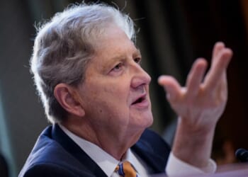 Louisiana Republican Sen. John Kennedy, pictured in a file photo from June.